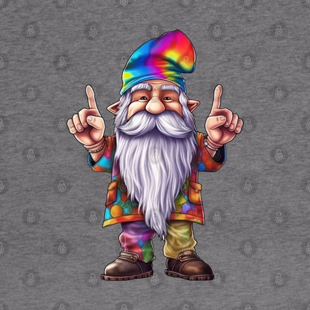 Hippie Gnome #18 by Chromatic Fusion Studio